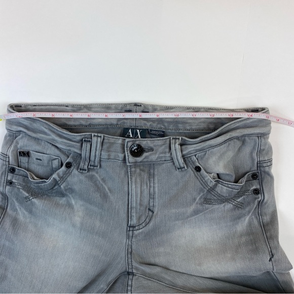 A/X Armani Exchange Gray Jeans Size 6 - Picture 5 of 14